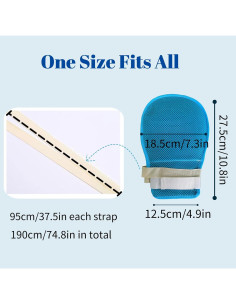 Guantes Antirrasguños para Demencia YingXue 2 Paquetes 2