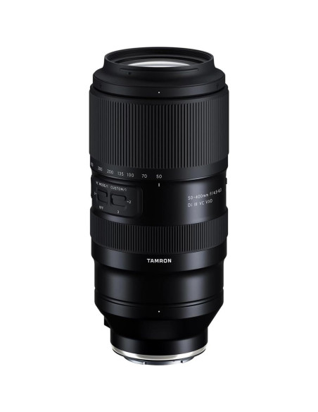 Lente Tamron 50-400mm f/4.5-6.3 Di III para Sony E + Kit