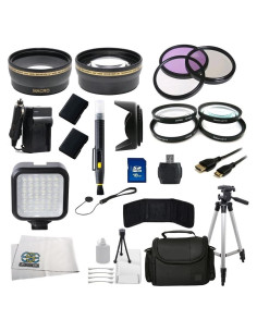 Kit de Accesorios 52mm para Cámaras DSLR Nikon D3100-D5500