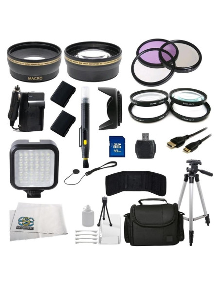 Kit de Accesorios 52mm para Cámaras DSLR Nikon D3100-D5500