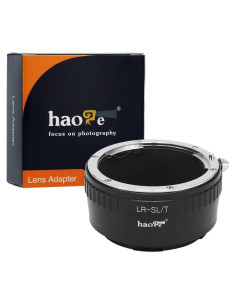 Adaptador de Lente Manual Haoge LR-T para Leica R a Montura L