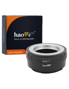 Adaptador de Lente Manual Haoge M42 a Montura L Leica/Panasonic