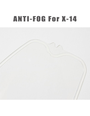 Película Antivaho JQF Gear para Casco X-Fourteen y RF-1200