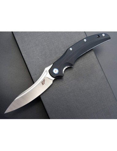 Cuchillo Plegable Eafengrow EF951, Hoja D2 10.4 cm, Mango G10