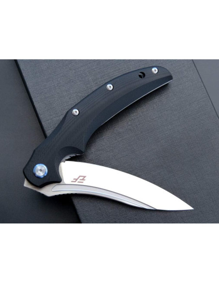 Cuchillo Plegable Eafengrow EF951, Hoja D2 10.4 cm, Mango G10