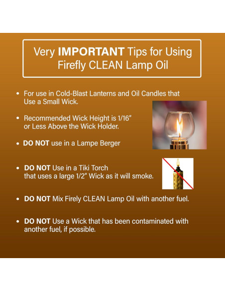 Aceite de Lámpara Firefly Citronella 3.785L - Sin Humo, Kosher