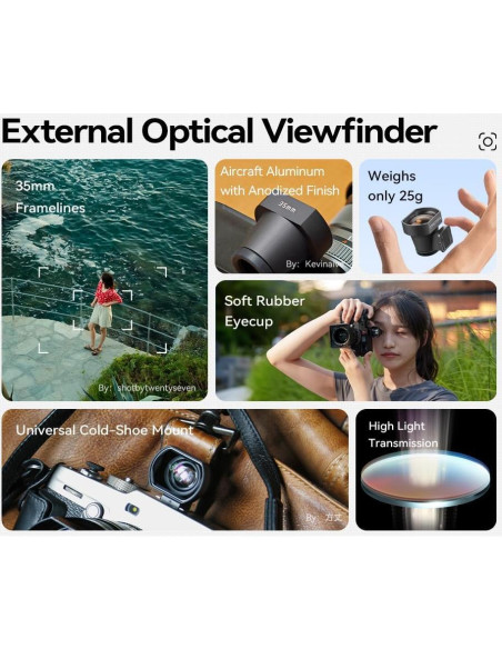 Visor Compacto TTARTISAN 35mm para Cámara Leica M