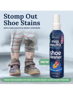 Limpiador de Zapatos Miss Mouth's Messy Steppers 113g - Para Goma, Lona, Cuero 2