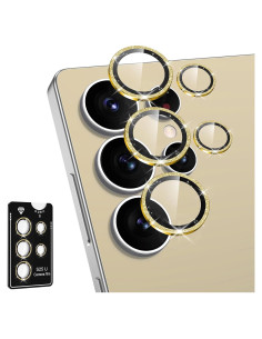 Protector de Lente de Cámara Btscase para Samsung Galaxy S25 Ultra - Vidrio Templado 9H
