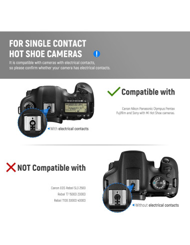 Flash Speedlite NEEWER TT560 para Canon Nikon Sony DSLR