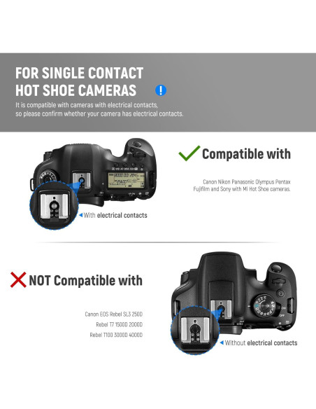 Flash Speedlite NEEWER TT560 para Canon Nikon Sony DSLR