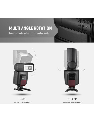 Flash Speedlite NEEWER TT560 para Canon Nikon Sony DSLR