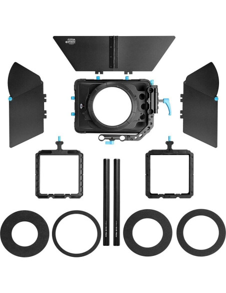 Caja de Matte Profesional Fotga DP3000 con Bandera Francesa y Soportes para Filtros