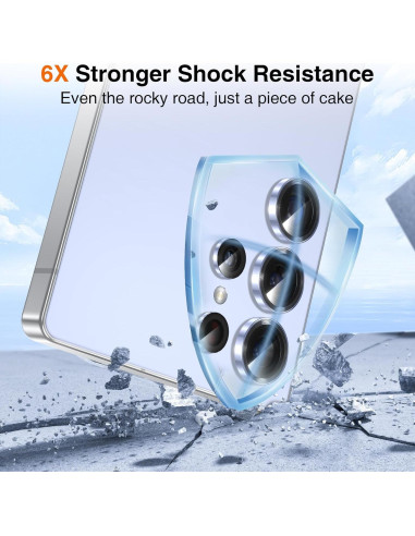 Protector de Lente de Cámara YWXTW para Galaxy S25 Ultra 9H