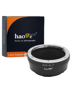 Adaptador de Lente Manual Haoge para Canon EOS EF a Leica L