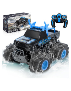 Coche RC Todo Terreno BainGesk 1:16 Impermeable Azul