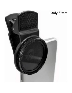 Lente CPL Polarizador Clip-On Faddare 37mm para Teléfonos 2