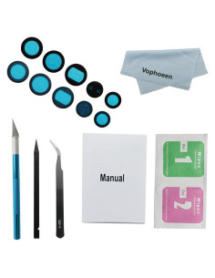 5 Piezas Lente de Cristal de Cámara Original para Samsung S23 Ultra