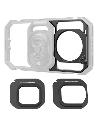 Adaptador de Filtro 67mm SMALLRIG con Capuchones para Smartphone