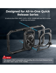 Adaptador de Filtro 67mm SMALLRIG con Capuchones para Smartphone 2