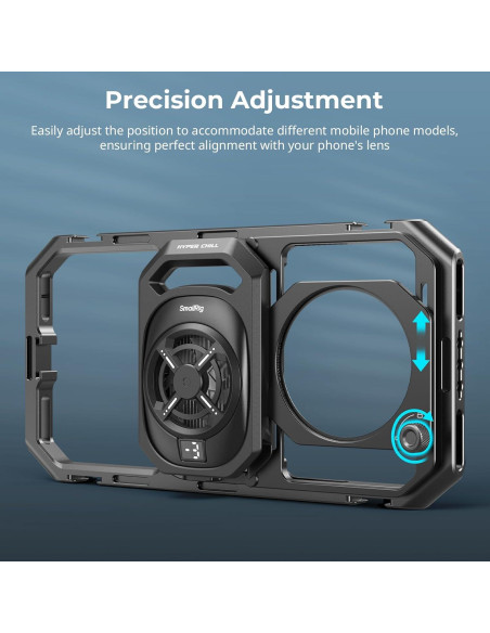 Adaptador de Filtro 67mm SMALLRIG con Capuchones para Smartphone