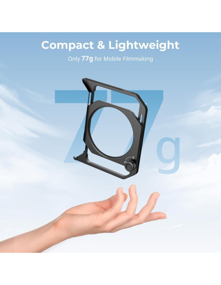 Adaptador de Filtro 67mm SMALLRIG con Capuchones para Smartphone