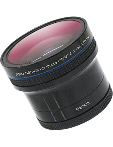 Lente Ojo de Pez HD 0.15x Pro Series para FujiFilm 58mm