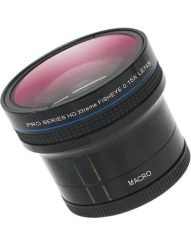 Lente Ojo de Pez HD 0.15x Pro Series para FujiFilm 58mm