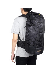 Mochila para cámara Kenko Aosta Sanctuary III 600mm F4 Camuflaje Negro 2