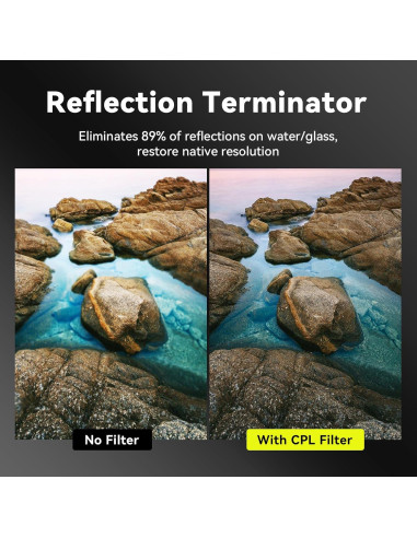 Filtro Circular Polarizante MIAO LAB 52mm para Smartphones