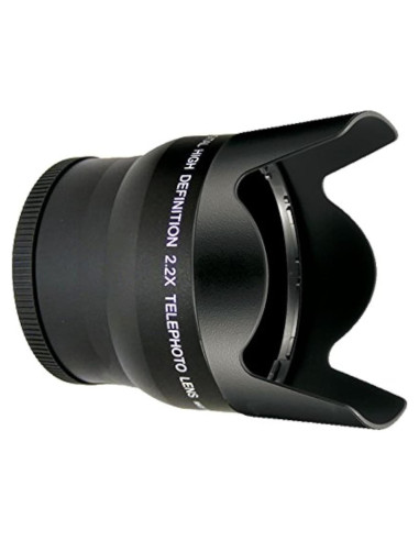 Lente Telefoto Canon 2.2x para SLR Digital con Adaptadores