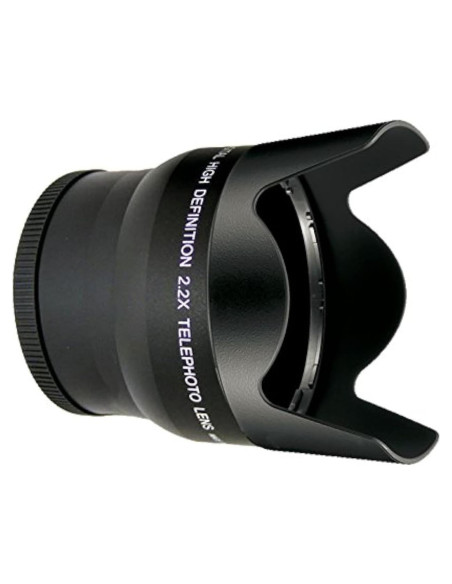 Lente Telefoto Canon 2.2x para SLR Digital con Adaptadores