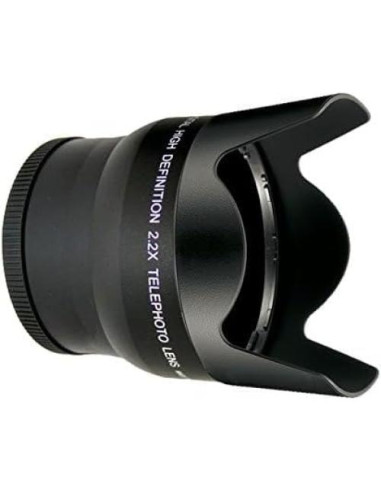 Lente Telefoto Canon 2.2x para SLR Digital con Adaptadores