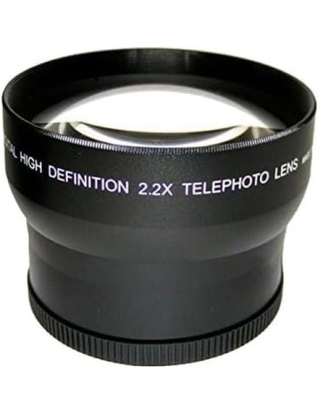 Lente Telefoto Canon 2.2x para SLR Digital con Adaptadores