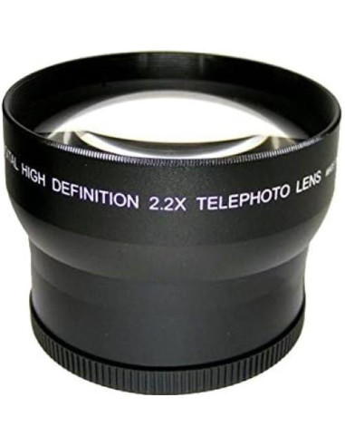 Lente Telefoto Canon 2.2x para SLR Digital con Adaptadores