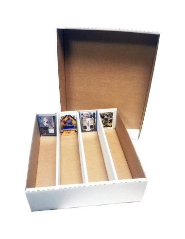 Caja de Almacenamiento Boca Tica para 3200 Cartas - 4 Paquete