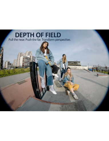 Lente Ojo de Pez 0.3X Hila Optics para Sony FDR-AX100