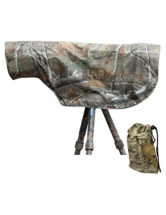 Cubierta Impermeable para Lente CHASING BIRDS Talla S Camo