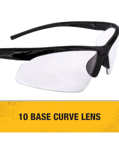 Gafas de Seguridad Dewalt DPG51-1C Lentes Curvados Claros