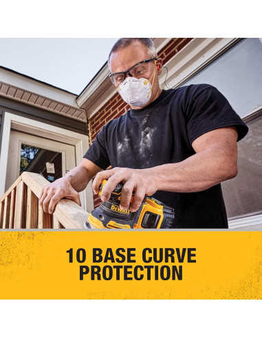 Gafas de Seguridad Dewalt DPG51-1C Lentes Curvados Claros