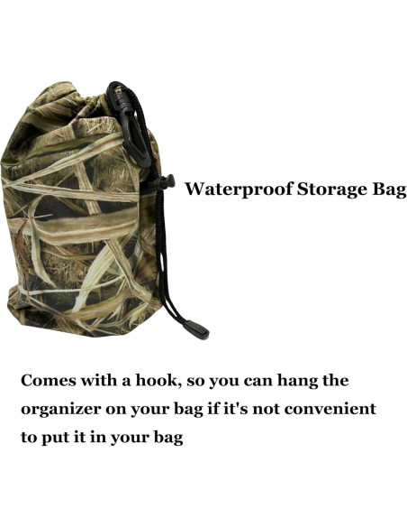 Cubierta Impermeable para Lente CHASING BIRDS Talla S Camo