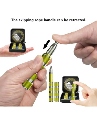 Cuerda de Salto Rápida MOGOLD T35 Ajustable PVC 2.74m