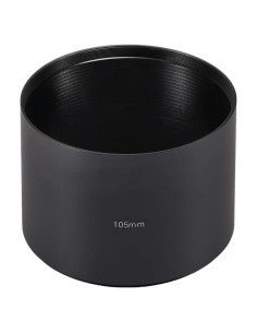 Sombrero de Lente de Metal 105mm JLWIN Antirreflejo