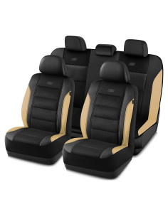 Funda de Asiento Skechers Juego Completo Espuma Memoria Beige