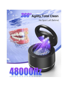 Limpiador Ultrasónico Miorcols para Dentaduras y Joyería 48kHz 2