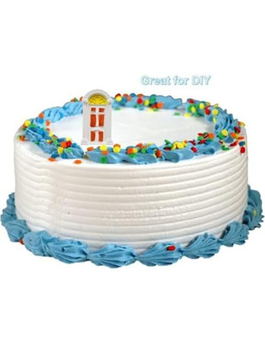 Juego de 2 Moldes de Silicona AUNMAS para Pasteles Rosa 14x9cm