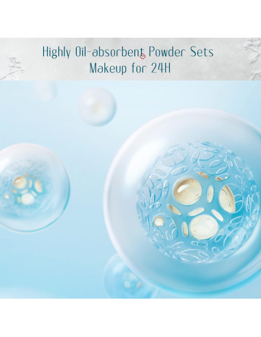 Polvo Fijador Transpirable Florasis 8.5g - Color Nieve