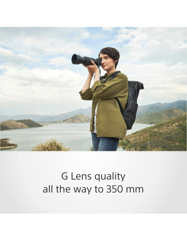 Lente Sony SEL70350G E-Mount 350mm Super-Telefoto Zoom