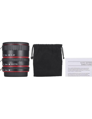 Anillo Adaptador Macro Andoer para Lentes Canon EF EF-S 13-21-31mm