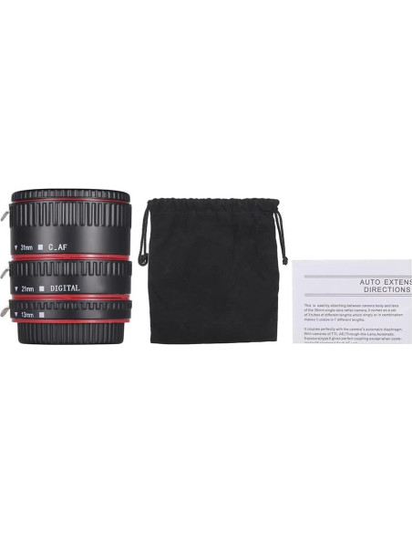 Anillo Adaptador Macro Andoer para Lentes Canon EF EF-S 13-21-31mm
